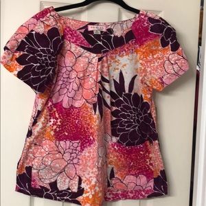 Koi scrub top